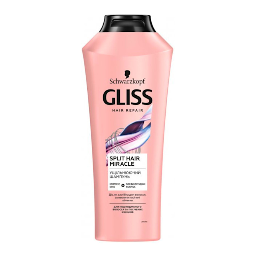 Шампунь для волосся Gliss Kur 400 мл Split Haire Miracle фото