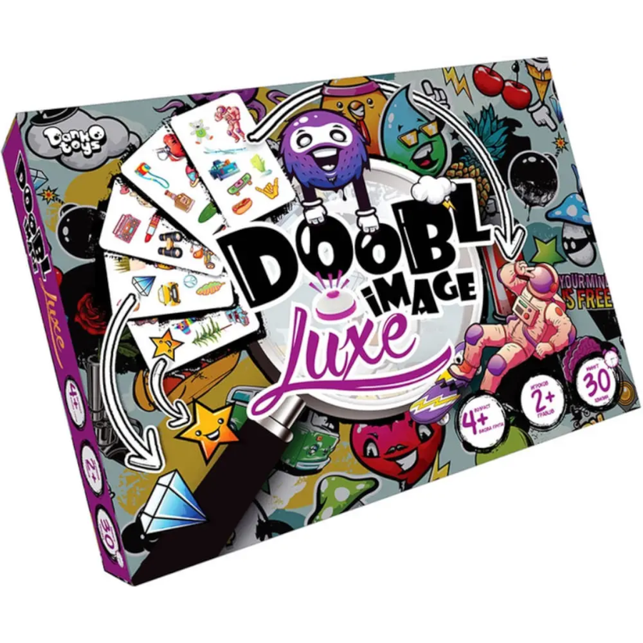 Гра настільна Danko toys Doobl Image Luxe фото