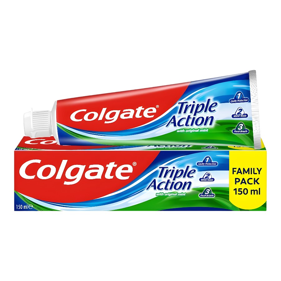 Зубна паста Colgate 150 мл Triple Action фото