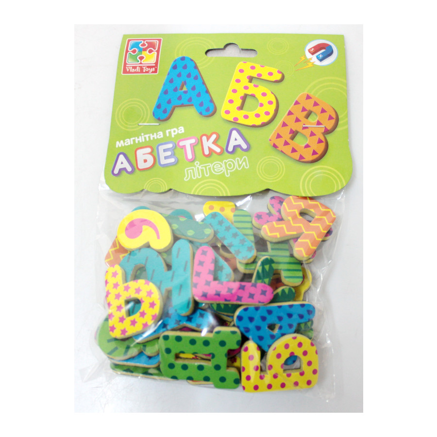 Гра магнітна Vladi Toys Абетка мініатюра