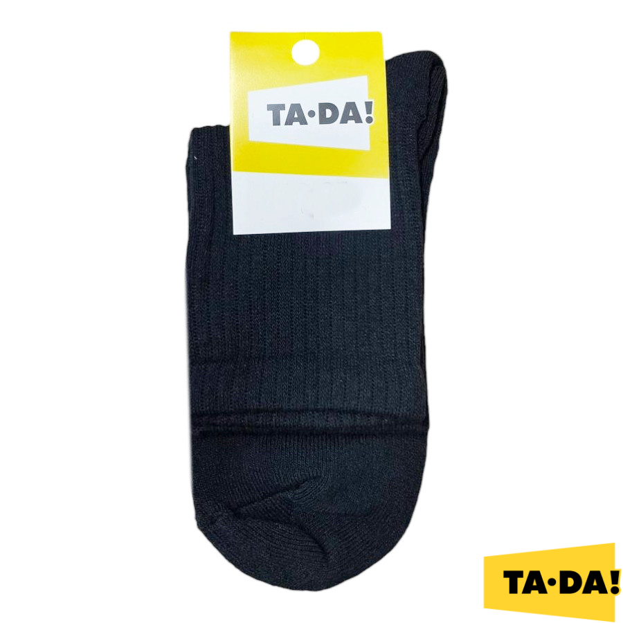 Шкарпетки жіночі TA-DA! теплі 23-25 чорні класичні фото
