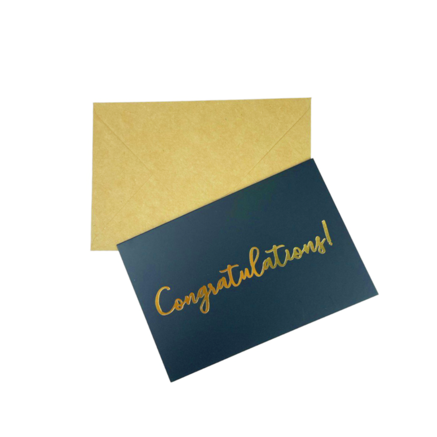 Листівка вітальна 15,3*10,2 см Congratulation з конвертом фото