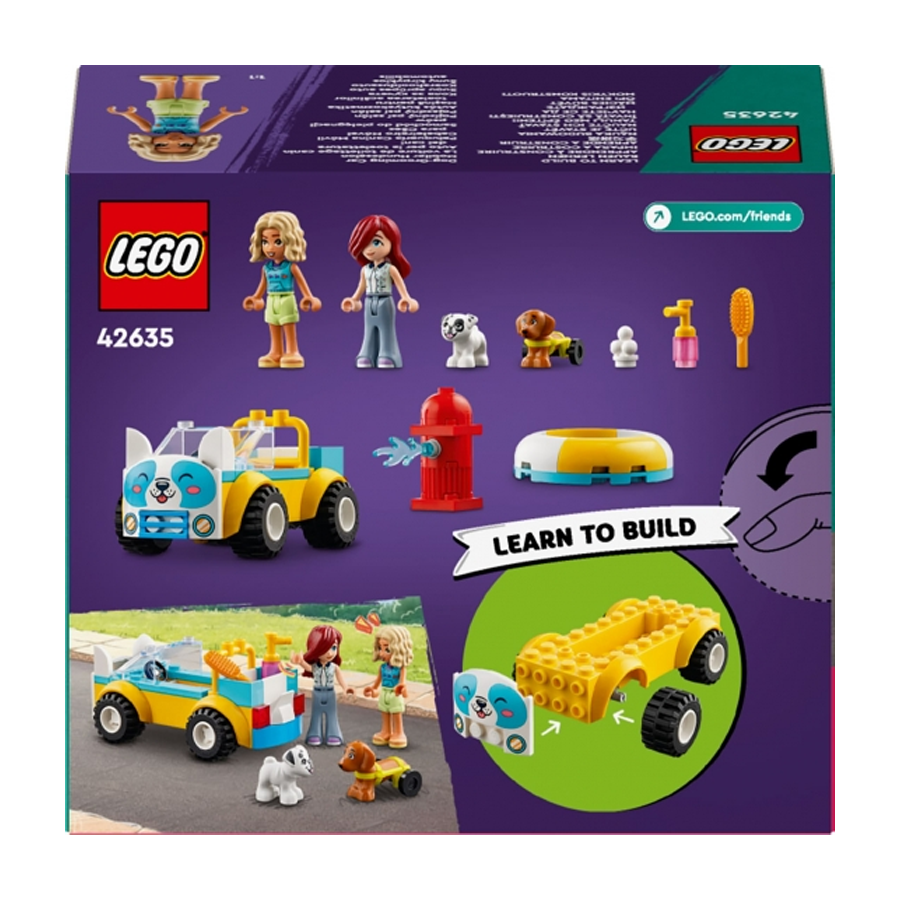 Конструктор LEGO Friends 60 елементів Автомобіль для догляду за собаками фото