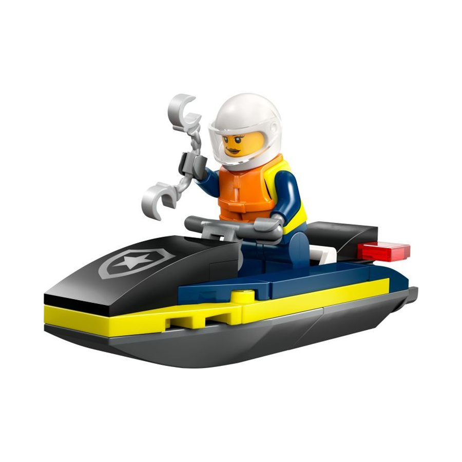 Конструктор LEGO City 29 елементів Поліцейський катер фото