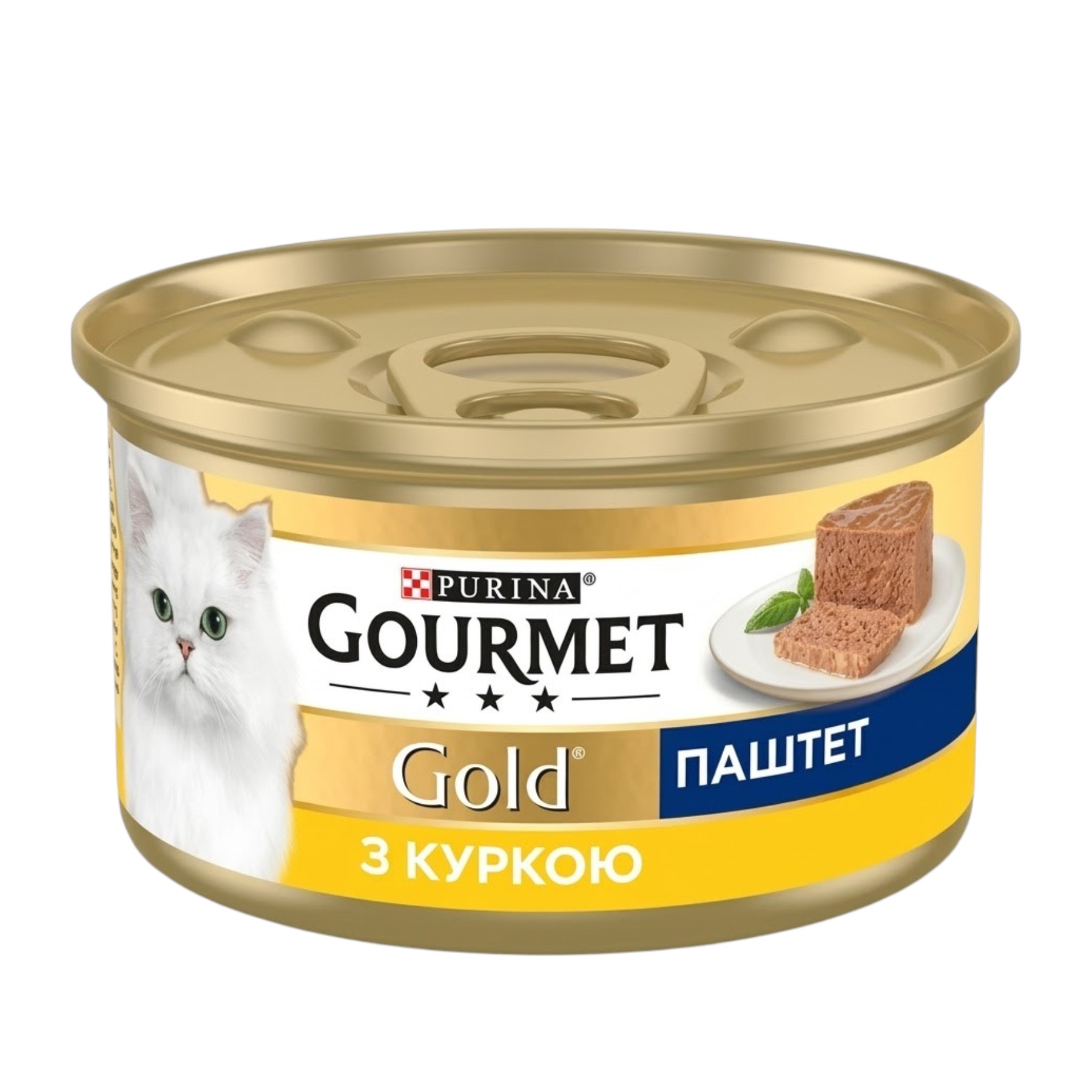 Корм для котів Gourmet Gold 85 г паштет з куркою фото