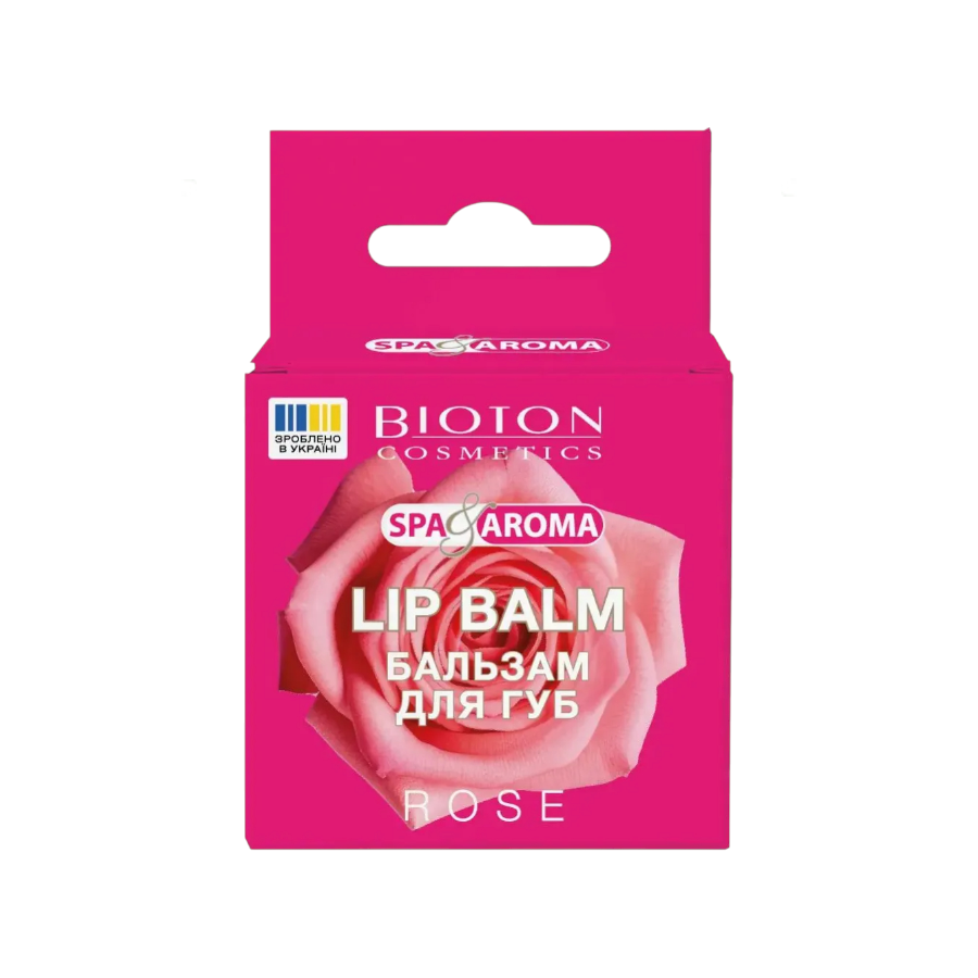 Бальзам для губ Bioton Cosmetics 5 мл Spa&Aroma Троянда фото