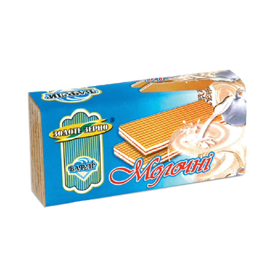 Вафлі Артек 90 г Молочні фото