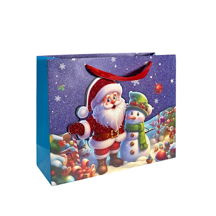 Пакет подарунковий 24*18*10 см Santa Claus TADA902-36 фото