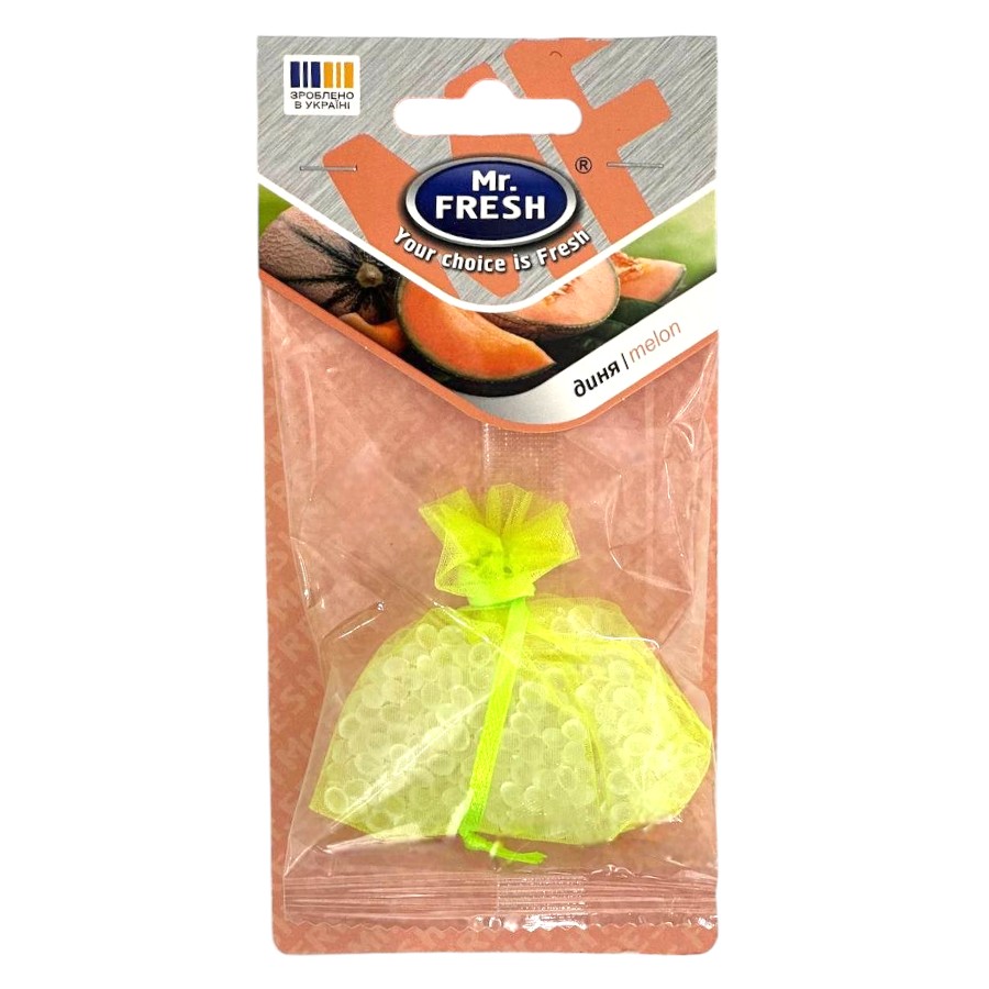 Ароматизатор автомобільний Mr Fresh 15 г Диня фото