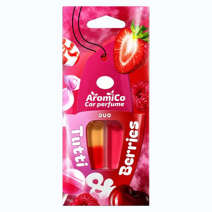 Ароматизатор автомобільний AromiCo 5 мл Duo Tutti&Berries гелевий фото