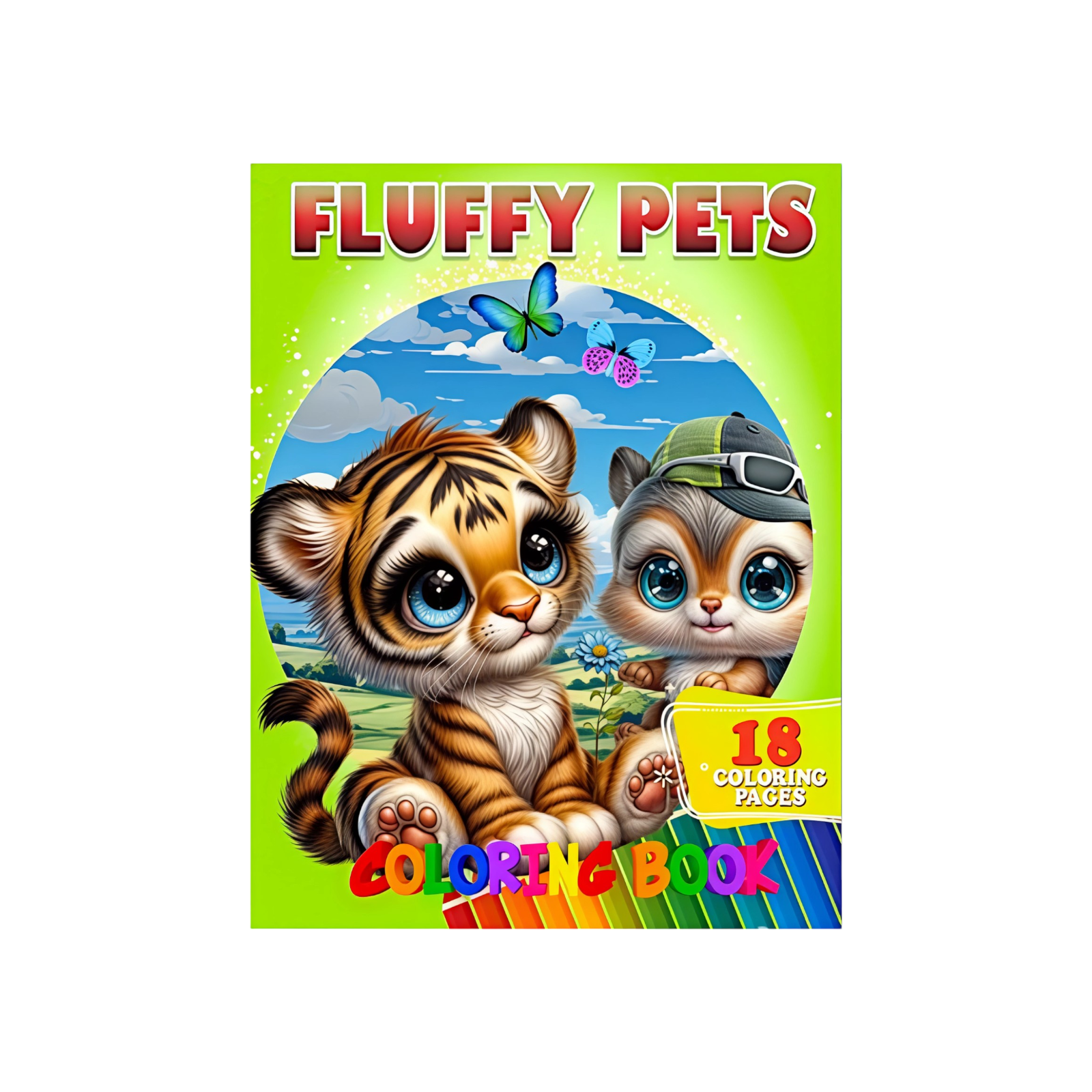 Розмальовка Jumbi Fluffy Pets мініатюра