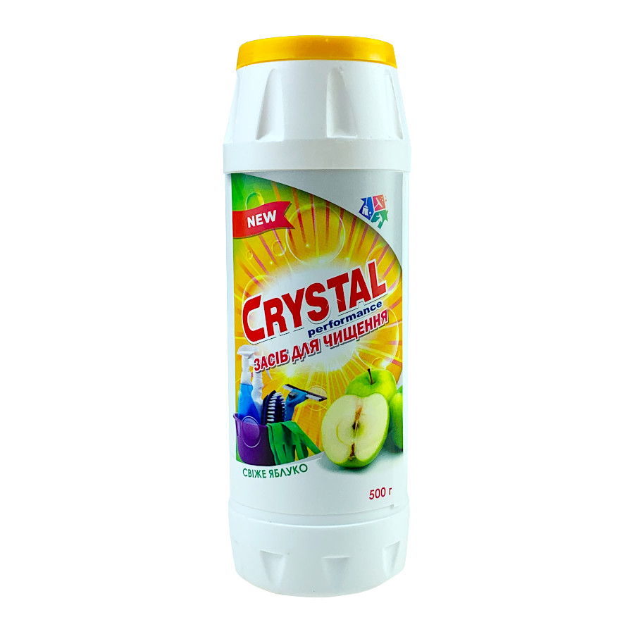 Порошок чистячий Crystal 500 г Яблуко фото