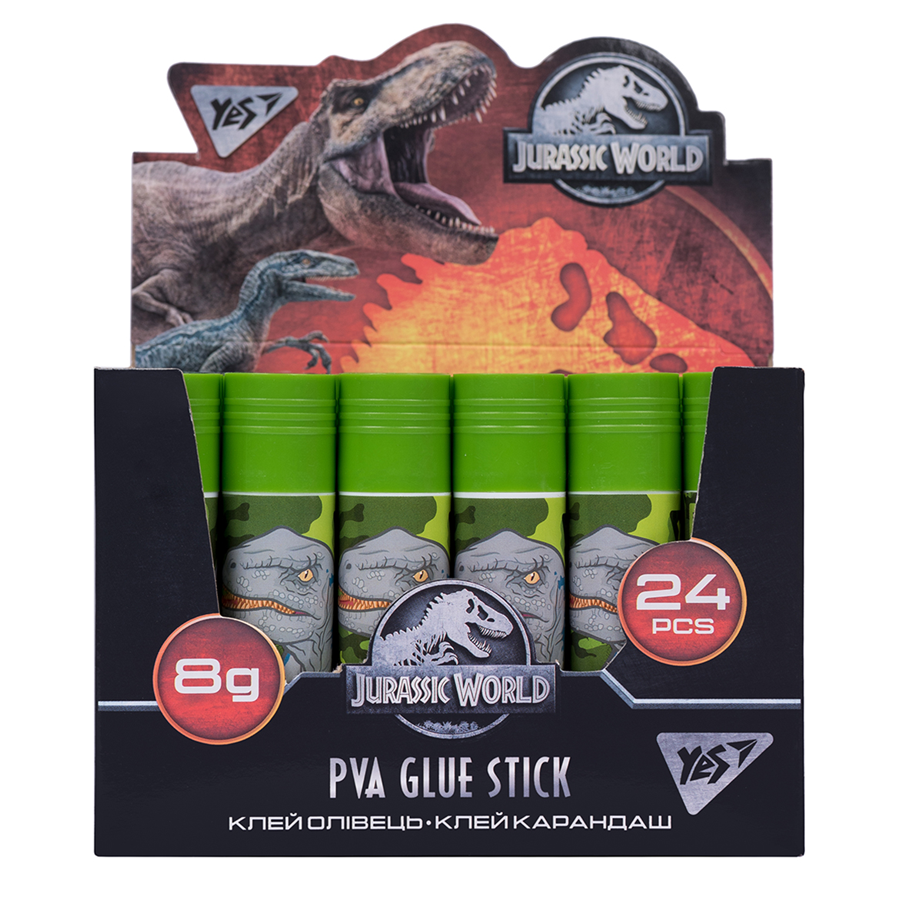 Клей-олівець Yes 8 г Jurassic World фото