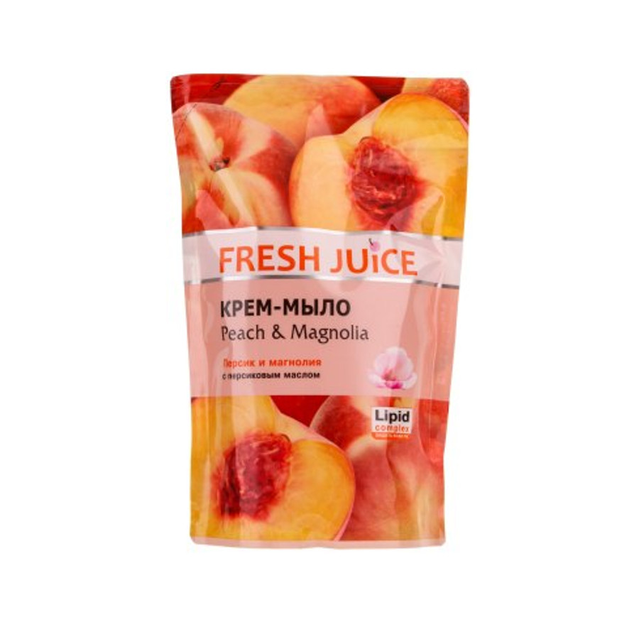 Крем-мило рідке Fresh Juice 460 мл Peach & Magnolia фото