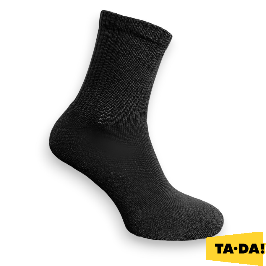 Шкарпетки жіночі TA-DA! теплі 23-25 чорні класичні фото