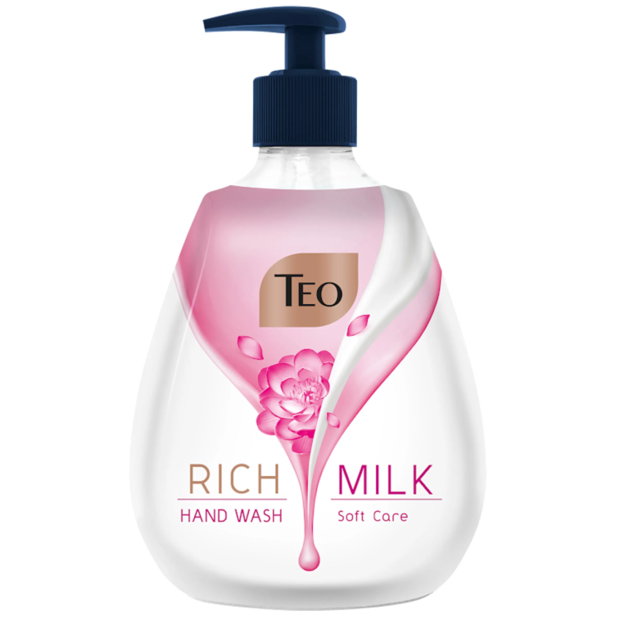 Мило рідке Teo 400 мл Soft care фото