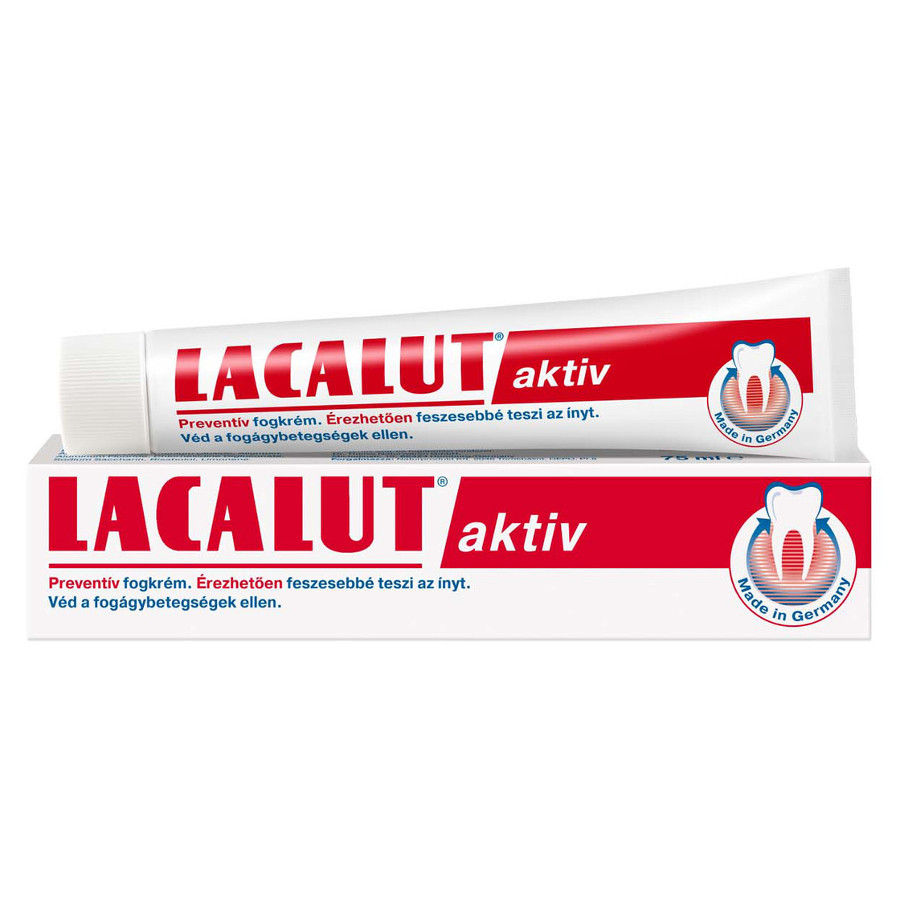 Зубна паста Lacalut 75 мл Aktiv фото