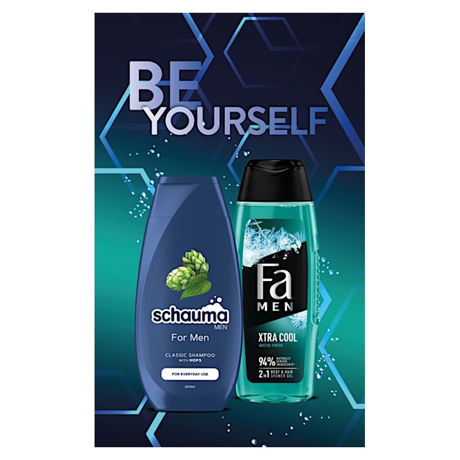 Набір косметичний Schwarzkopf Henkel 2 предмети For men Be Yourself фото