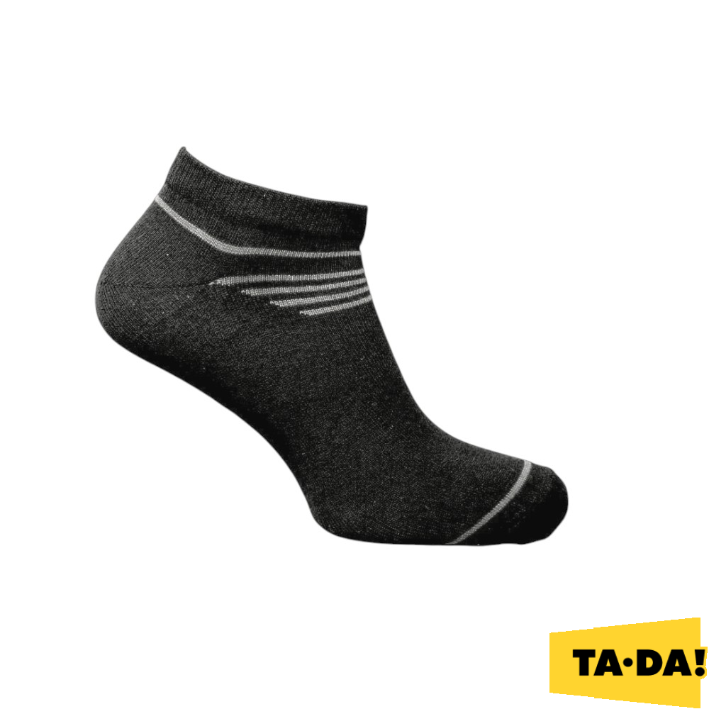 Шкарпетки чоловічі TA-DA! демісезонні 27 темно-сірі занижений паголенок фото