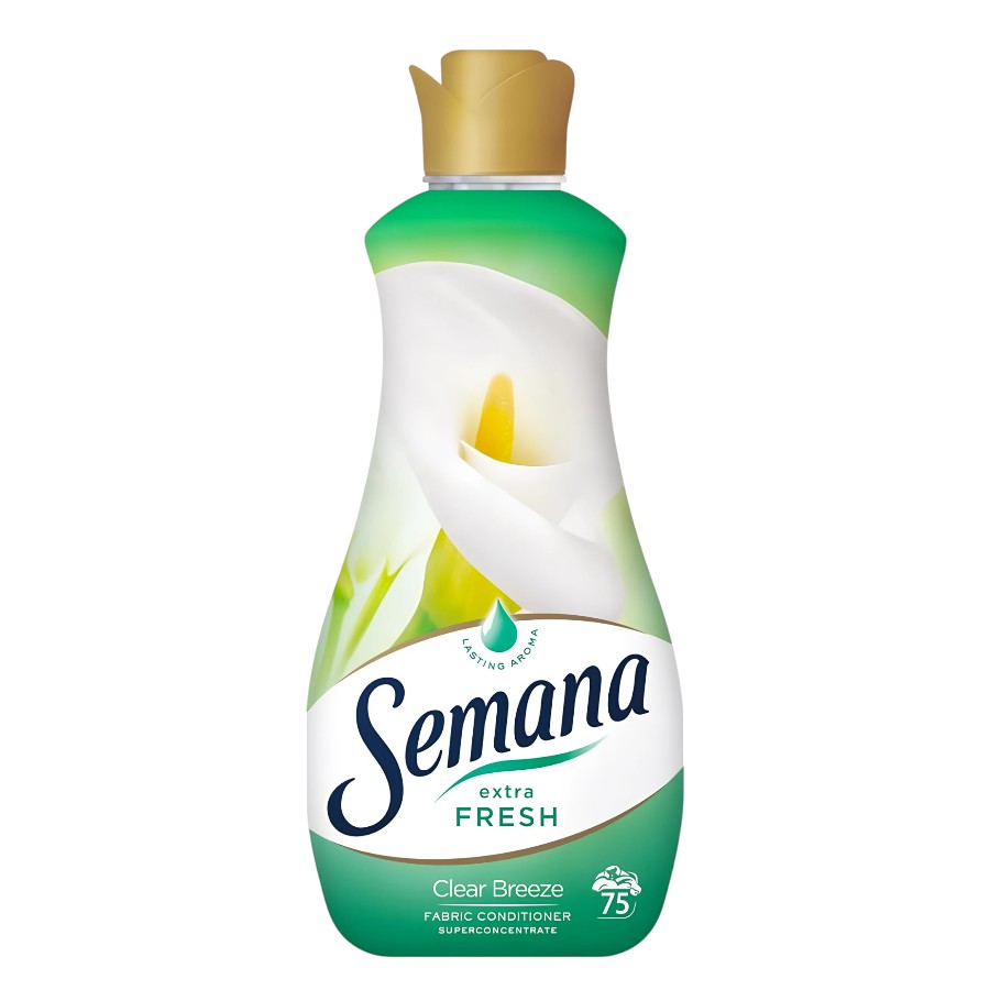 Кондиціонер для білизни Semana 1,5 л Extra fresh clear breeze фото