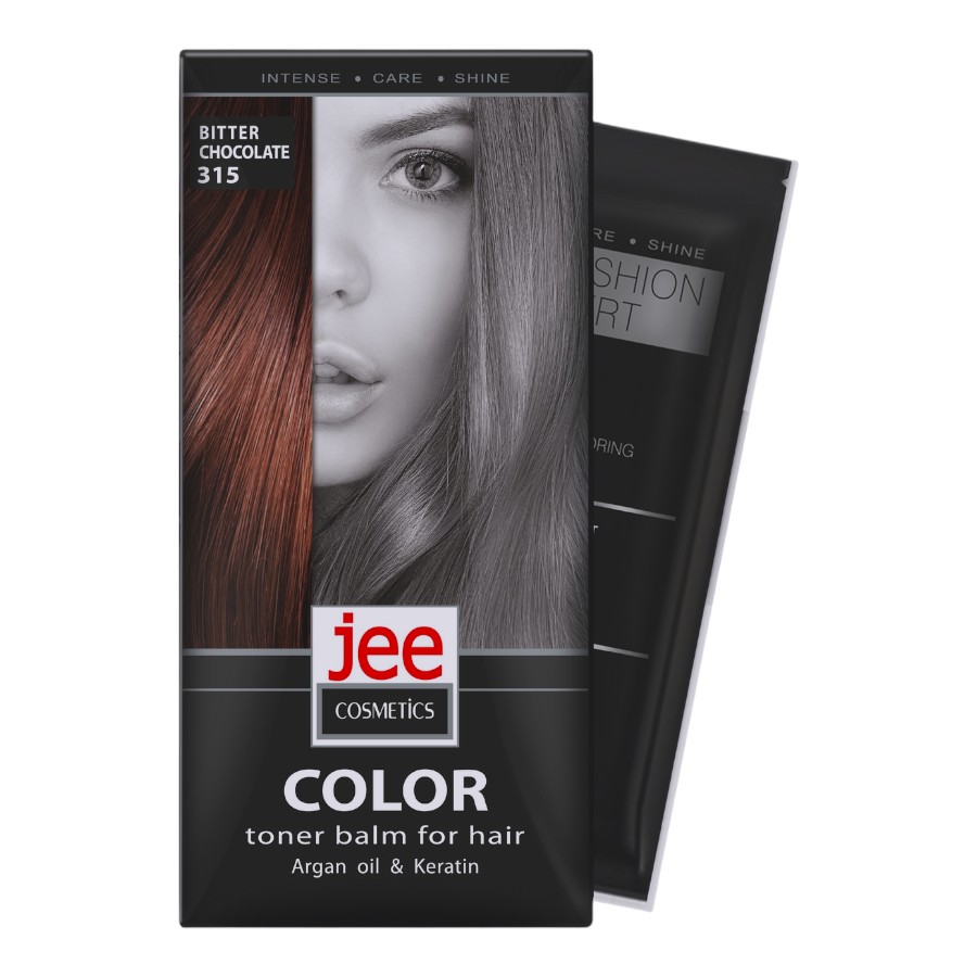 Бальзам тонуючий для волосся Jee Cosmetics 30 мл 315 Гіркий шоколад фото