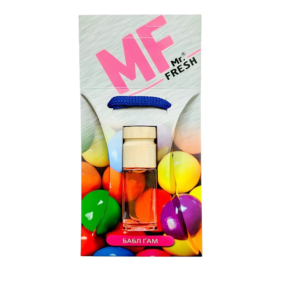 Ароматизатор автомобільний Mr Fresh 5 мл Баблгам фото