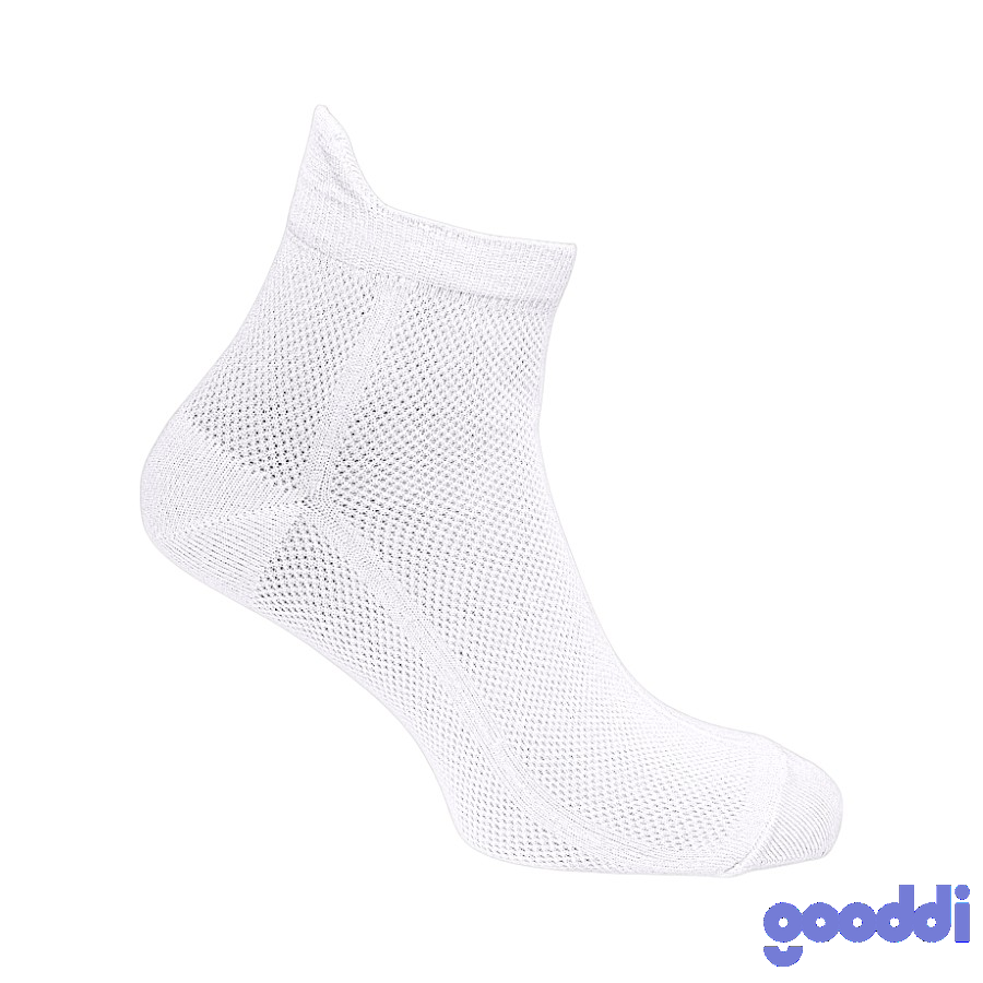 Шкарпетки жіночі Gooddi літні 23-25 середні білі фото