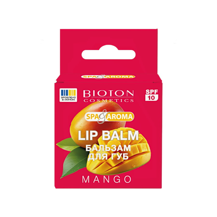 Бальзам для губ Bioton Cosmetics 5 мл Spa&Aroma Манго фото