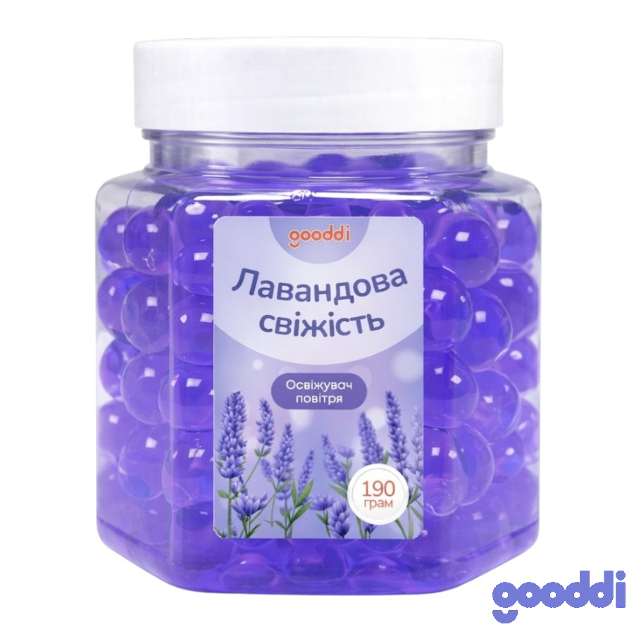 Освіжувач повітря Gooddi 190 г Лавандова свіжість фото