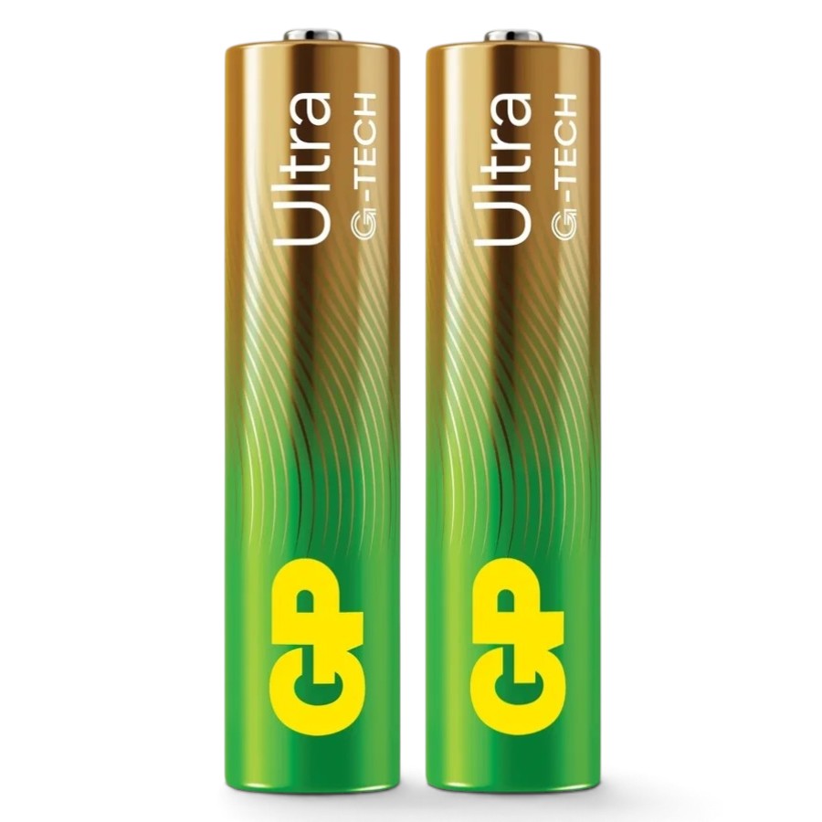 Батарейка GP AAA (LR03) 2 шт. Ultra Alkaline 24AU21-S2 мініатюра