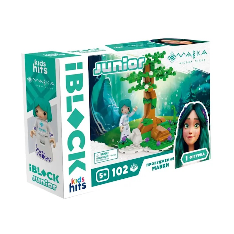Конструктор IBlock Junior 104 елементи Мавка фото