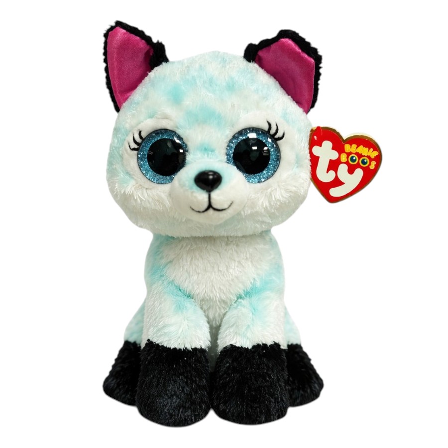 Іграшка м'яка TY Beanie Boos Блакитна лисиця Atlas фото