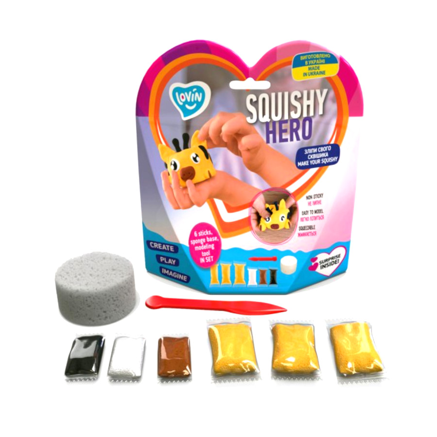 Набір для творчості Lovin Squishy SquiRaff фото