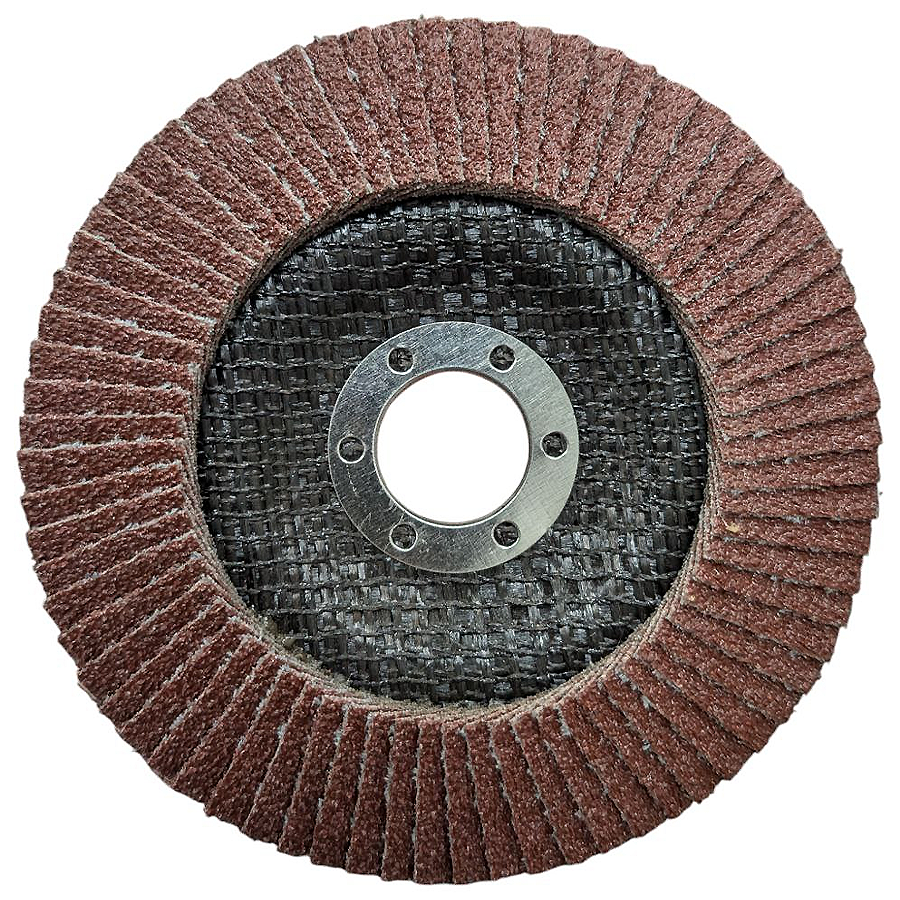 Круг пелюстковий торцевий NovoAbrasive Standard 125*22,2 мм т29 Р40 фото