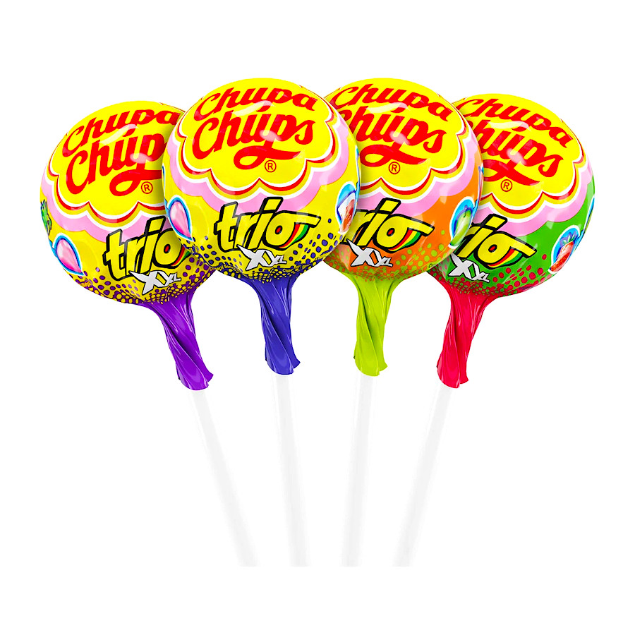 Цукерки Perfetti 29 г карамель Chupa Chups XXL Trio мініатюра