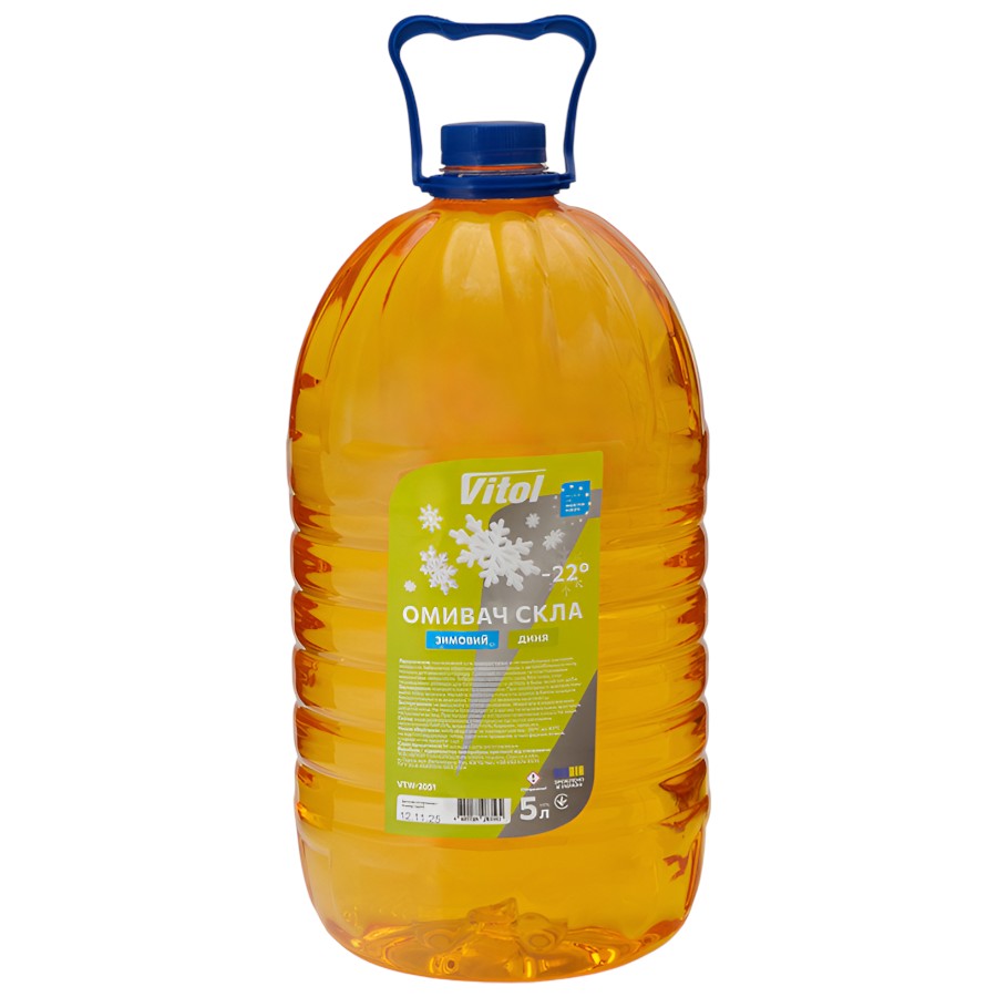 Омивач скла Vitol -22°C 5 л Диня фото