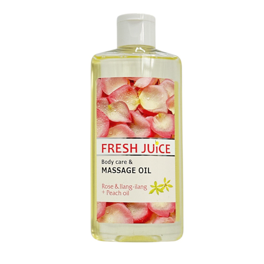 Олія для догляду та масажу Fresh Juice 150 мл Rose llang-іlang Peach фото