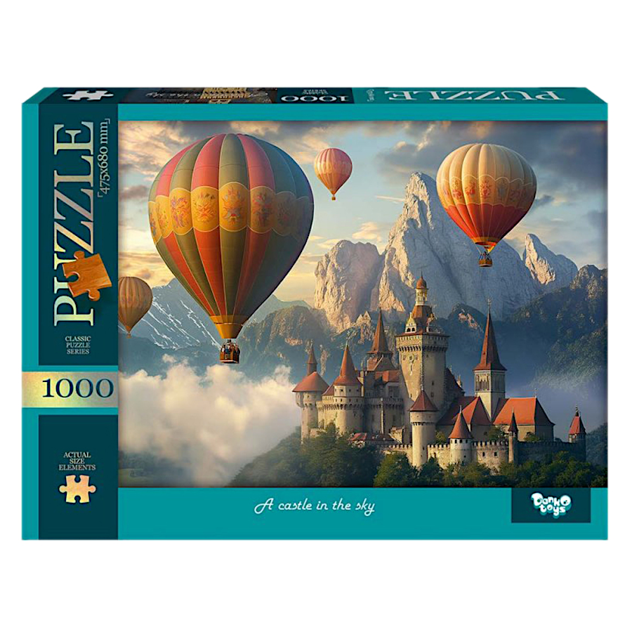 Пазли Danko toys 1000 елементів A castle in the sky фото