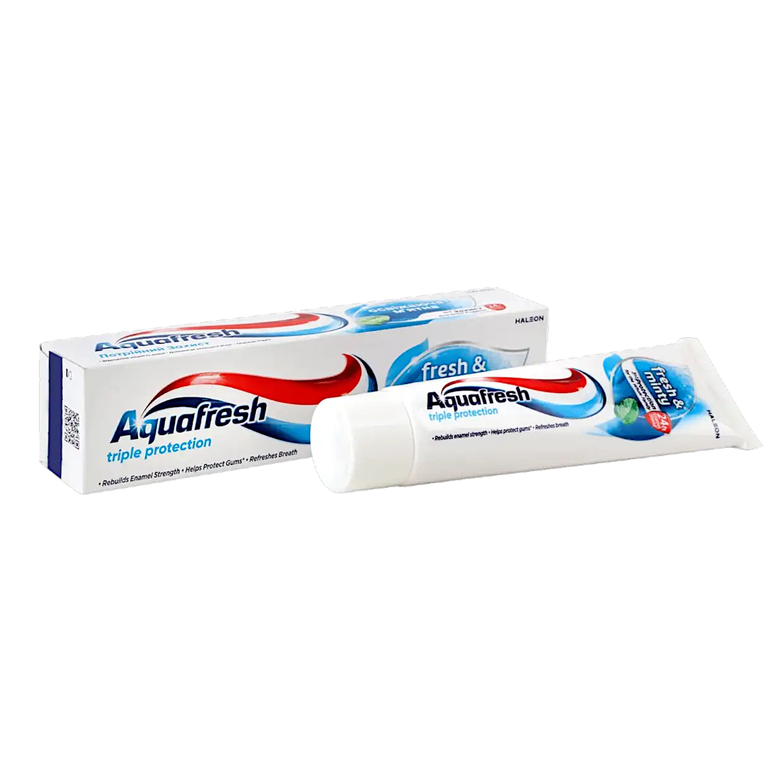 Зубна паста Aquafresh 50 мл Освіжаюча м'ятна фото