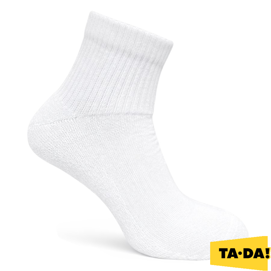 Шкарпетки жіночі TA-DA! теплі 23-25 білі класичні фото