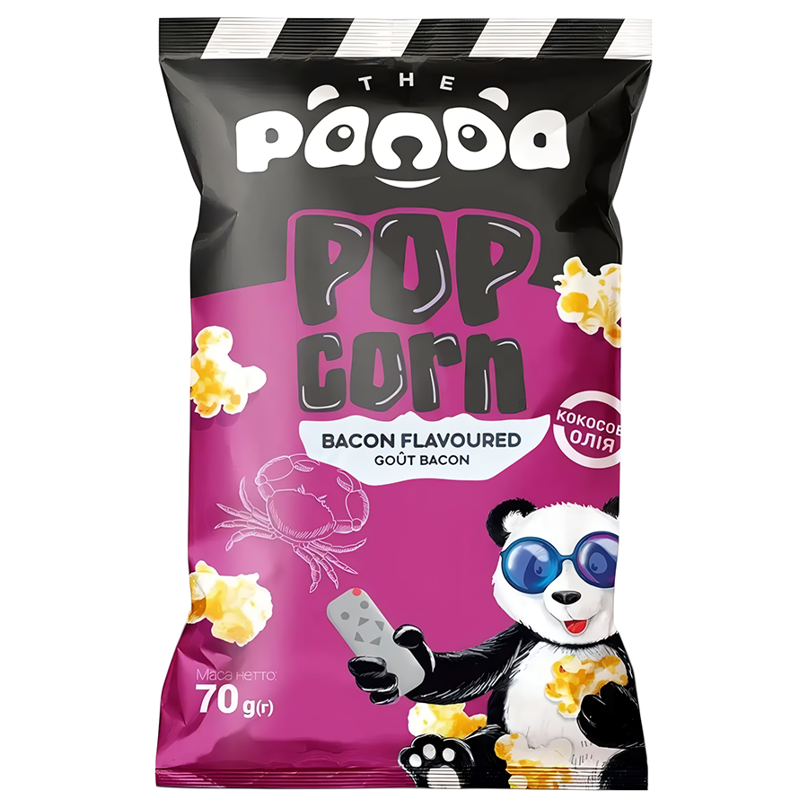Попкорн Panda 70 г Бекон фото