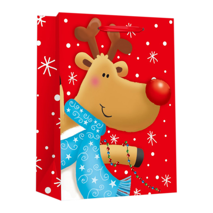 Пакет подарунковий Malevaro 33*12,7*47,7 см Jumbo Xmas1 фото