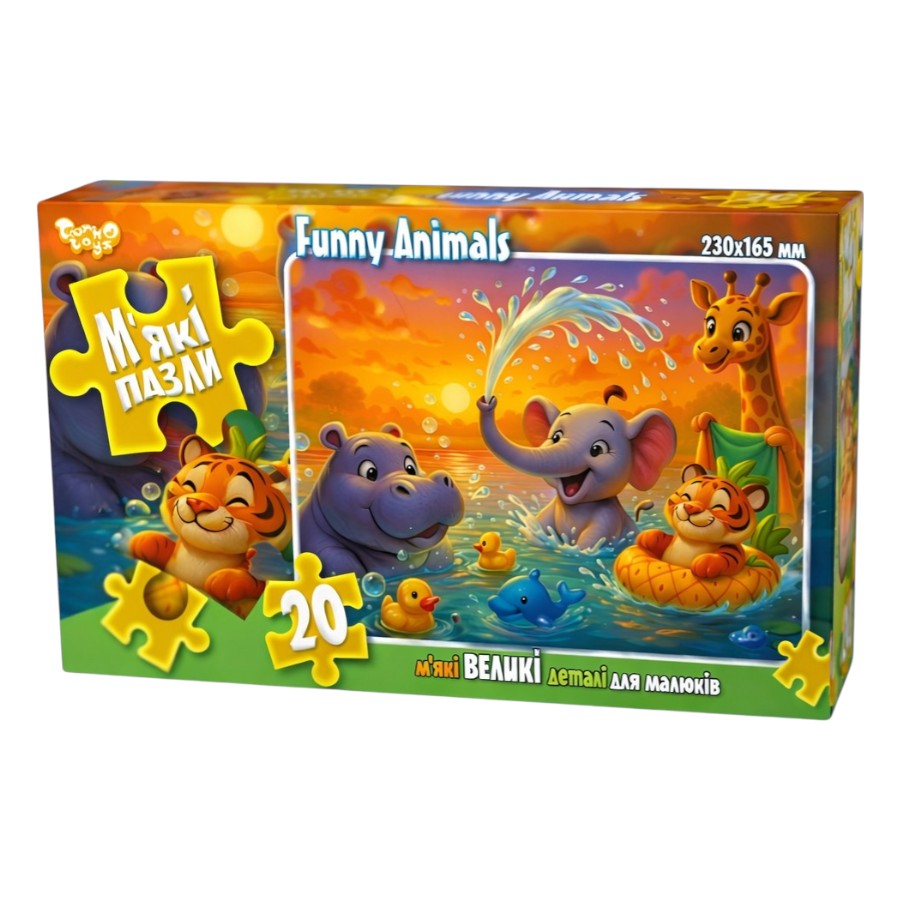 Пазли Danko toys 20 елементів №13 фото