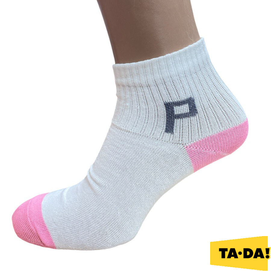 Шкарпетки жіночі TA-DA! демісезонні 23-25 білі фото
