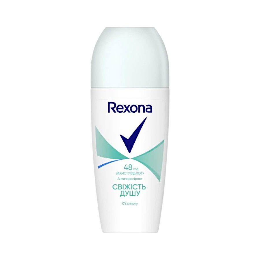 Антиперспірант для жінок Rexona 50 мл Свіжість душу фото