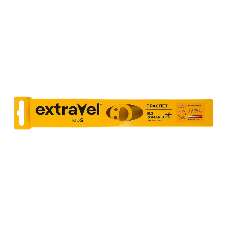 Браслет-репелент Extravel Kids зі змінними картриджами фото