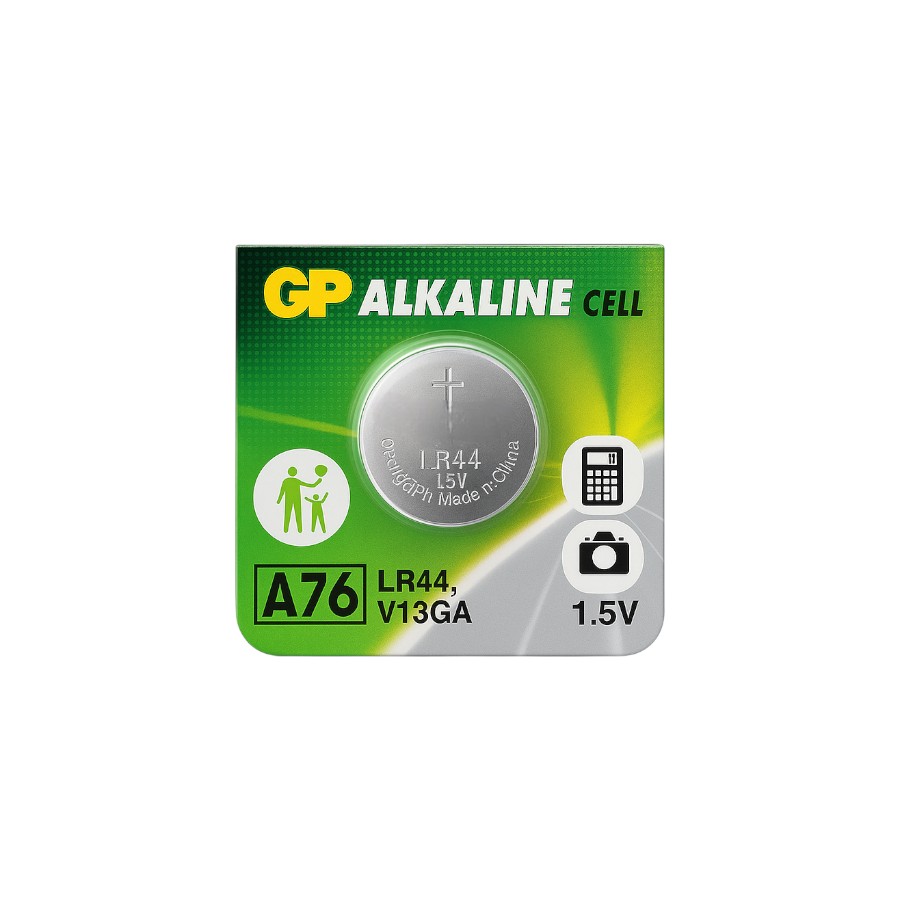 Батарейка-таблетка GP Batteries LR44 (AG13) 1 шт. мініатюра