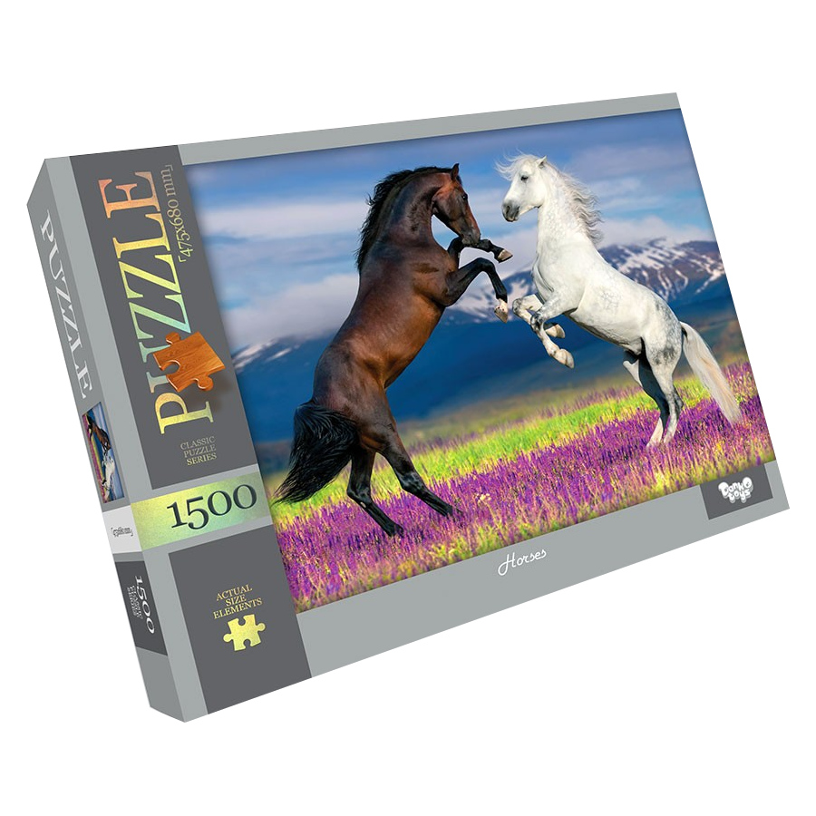 Пазли Danko toys 1500 елементів Horses фото