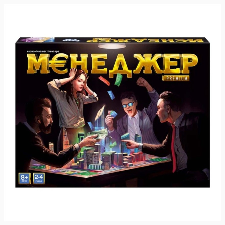 Гра настільна Danko toys Менеджер Premium фото