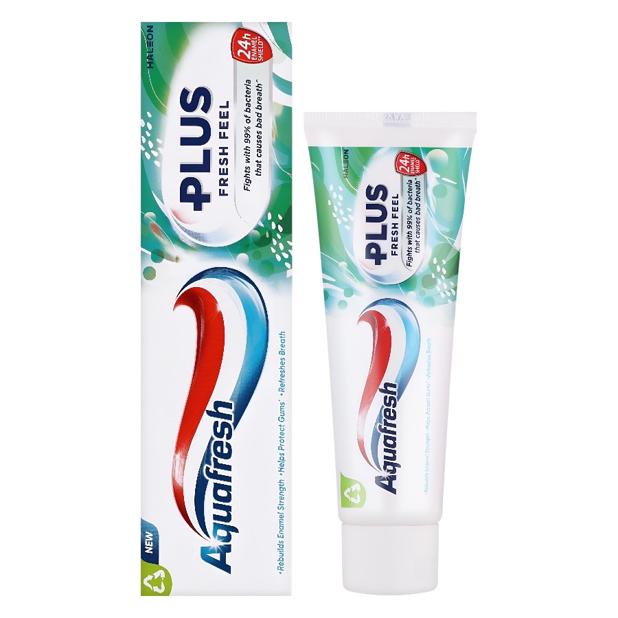 Зубна паста Aquafresh 75 мл плюс Відчутна свіжість фото